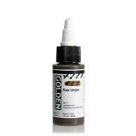 Golden High Flow Acrylic Paint 1oz_Raw Umber